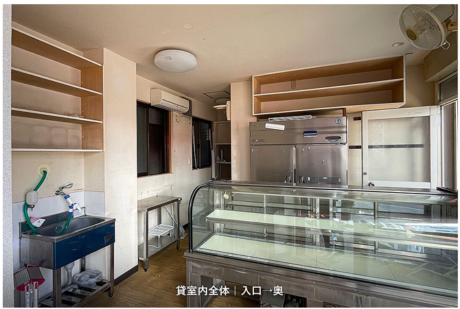 JR京浜東北線蒲田駅より徒歩5分。蒲田のメインストリート、サンライズ商店街の1階路面店。