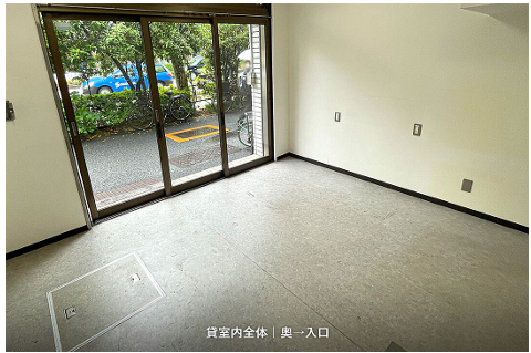 新宿線小川町駅。小箱テイクアウト向き、靖国通り沿いの1階店舗。