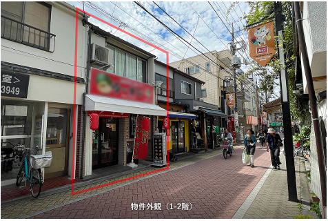 丸ノ内線新高円寺駅、新高円寺ルック商店街沿いの1階路面で、ラーメン居抜き の飲食可能物件が出ました！