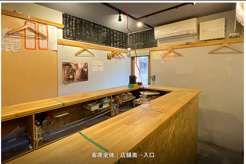 【立ち飲み居抜き】飲食店が多く出店している山王小路飲食店街