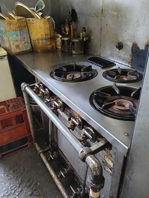 商店街の1階店舗居抜き・2階住居